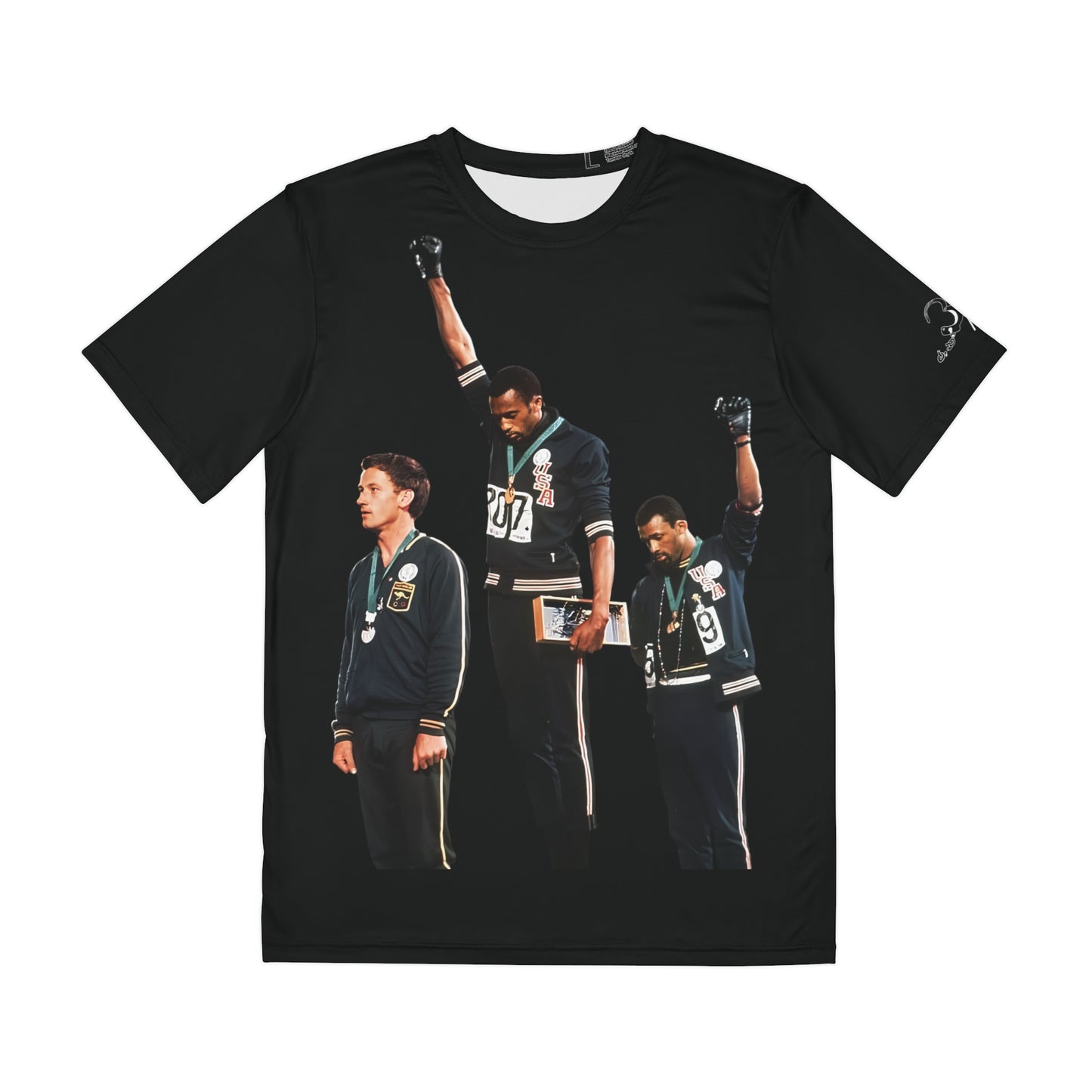 Tommie Smith/John Carlos Sublimation Tee (AOP)